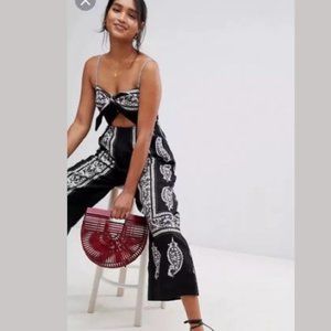 nwt - Free People Feel The Sun Jumpsuit